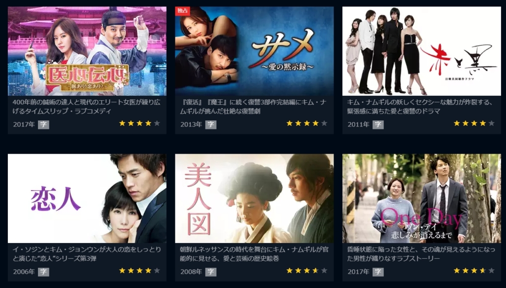 キム・ナムギル　ドラマ